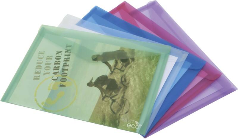 Rapesco Documentmap A4 PP (Polypropeen) 33,4 (B) x 0,2 (D) x 23,4 (H) cm Kleurenassortiment 5 Stuks