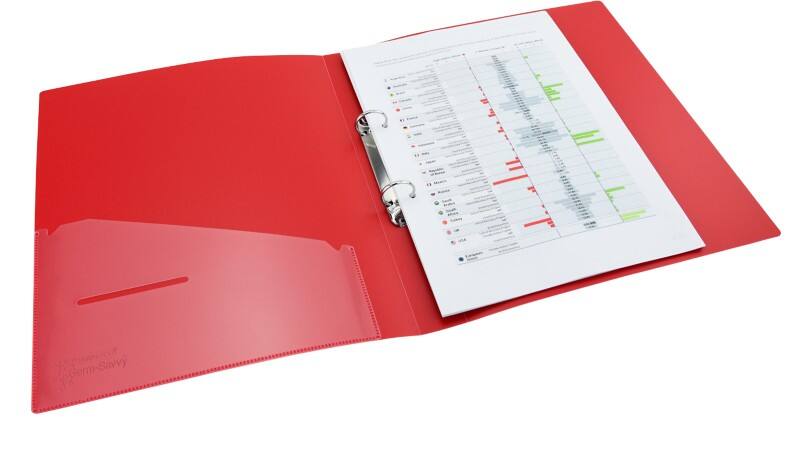 Classeur à anneaux Rapesco Germ-Savvy 25 mm PP (Polypropylène) A4 2 Anneaux Assortiment 4 Unités