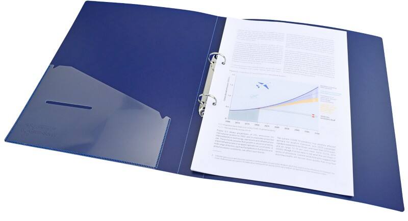 Classeur à anneaux Rapesco Germ-Savvy 25 mm PP (Polypropylène) A4 2 anneaux Assortiment 6 Unités