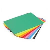 Tutorcraft Gekleurd papier 45 x 64 cm 225 gsm 10 verschillende kleuren met 10 vellen per kleur