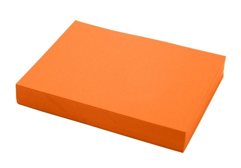 Papier de création Tutorcraft A4 Orange 100 Feuilles