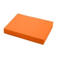 Tutorcraft Gekleurd papier A4 225 g/m² Oranje Pak van 100 Vellen