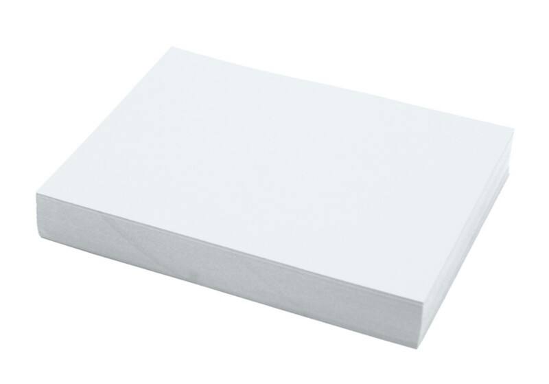 Papier couleur Tutorcraft A4 Blanc 225 g/m² 100 Feuilles