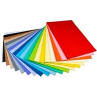 Tutorcraft Gekleurd papier A4 225 g/m² 20 verschillende kleuren met elk 10 vellen