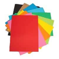 Tutorcraft Multikleurpapier A2 110 g/m² 10 verschillende kleuren met elk 25 vellen