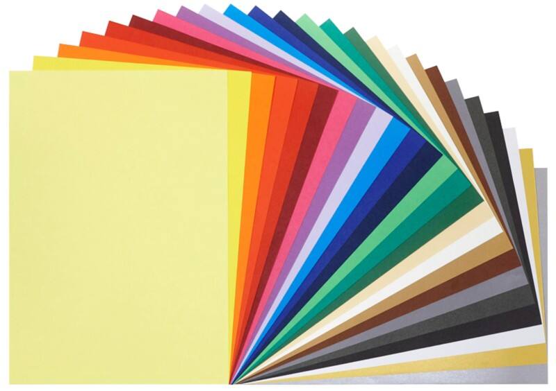 Papier couleur Tutorcraft A4 Assortiment 270 g/m² 250 Feuilles