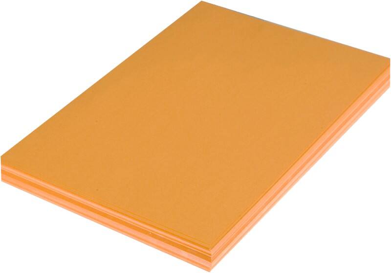 Papier de création Tutorcraft A4 Orange 110 g/m² 500 Feuilles