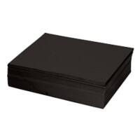 Tutorcraft Gekleurd papier A4 225 g/m² Zwart Pak van 500 Vellen