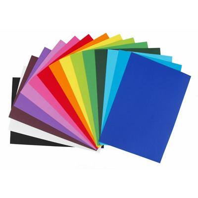 formeel Gedeeltelijk Zegevieren Tutorcraft Gekleurd papier in 15 verschillende kleuren 270 gsm A2, A3, A4,  A5 Pak van 600 vellen | Viking Direct BE