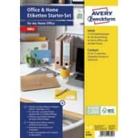 Avery Etiketten 49300 Wit 15 Vellen