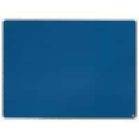 Tableau d'affichage en feutre Bleu Nobo Premium Plus 120 x 90 cm