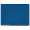 Tableau d'affichage en feutre Bleu Nobo Premium Plus 120 x 90 cm