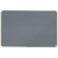 Tableau d'affichage en feutre Gris Nobo Premium Plus 90 x 60 cm