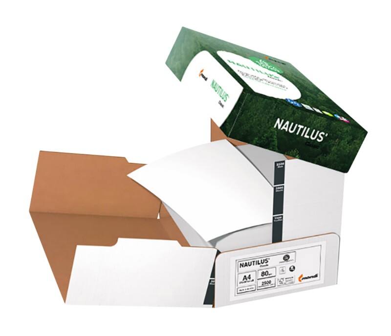 Nautilus Classic A4 Kopieerpapier Wit 80 g/m² Glad 2500 Vellen