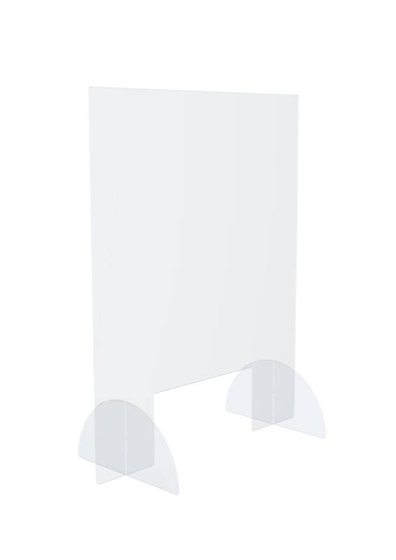 Cloison de séparation Alba Plexiglas transparent 750 mm (H) MHTIMYPL75