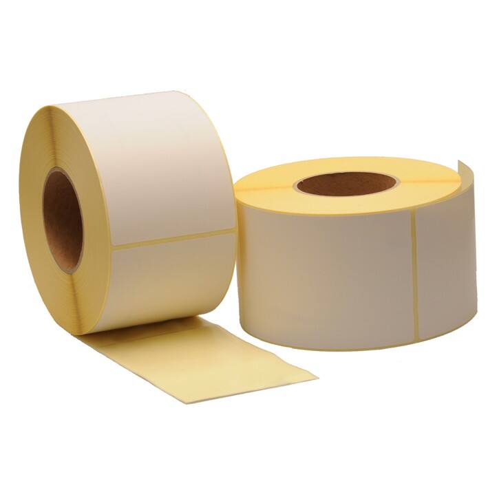 Étiquettes en rouleau thermotransfert 800284-605 Noir sur blanc 102 x 210 mm 12 rouleuax de 640 Étiquettes