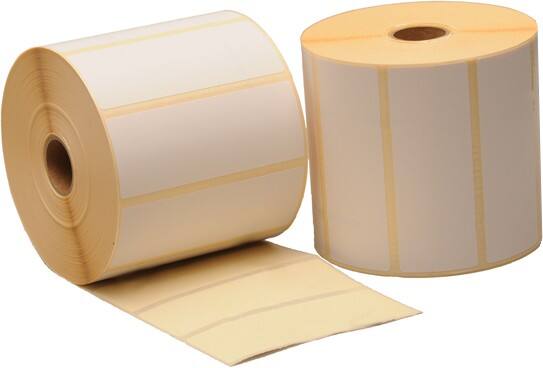 Étiquettes en rouleau thermotransfert 800264-155 Noir sur blanc 38 x 102 mm 12 rouleaux de 1790 Étiquettes