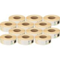 Étiquettes multifonction Zolemba DK-11204 Brother Compatibles, autocollantes Blanc 17 x 54 mm 12 rouleaux de 400 Étiquettes