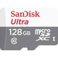 SanDisk Ultra Lite microSDXC UHS-I-geheugenkaart met SD-adapter 128 GB klasse 10