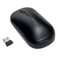 Souris sans fil ergonomique Kensington SureTrack Dual K75298WW Optique Droitier et gaucher Bluetooth/nano-récepteur USB-A Noir