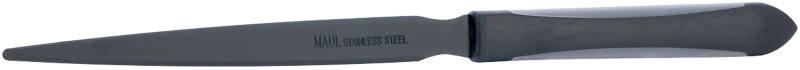 Maul Briefopener met recht blad en rubberen handvat 215 mm zwart