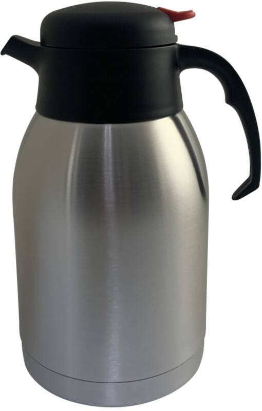 Isoleerkan Thermosteel Roestvrij staal 2 L Roestvrij staal Zilver, Zwart