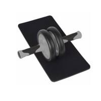 Entraîneur abdominal à rouleaux Peak Power 633110011S Noir Unisexe