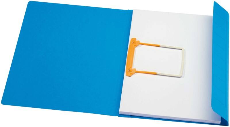 Djois Snelhechtmap Secolor Clipex Plus Blauw Karton 25 x 34,8 cm 10 Stuks