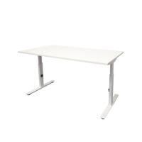 Bureau Schaffenburg Linesto Plus Blanc 120 x 80 x 65,5 - 85,5 cm