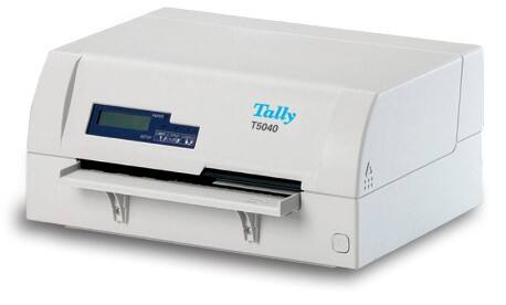 TALLY Passbookprinter Serial Impact Dot-Matrix 5040