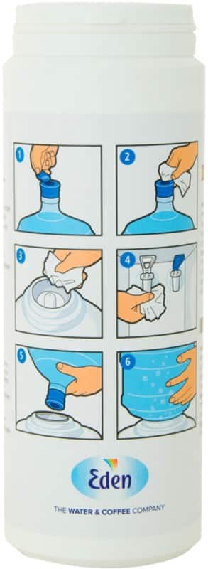 Lingettes humides Eden 70% alcool Blanc Paquet de 50