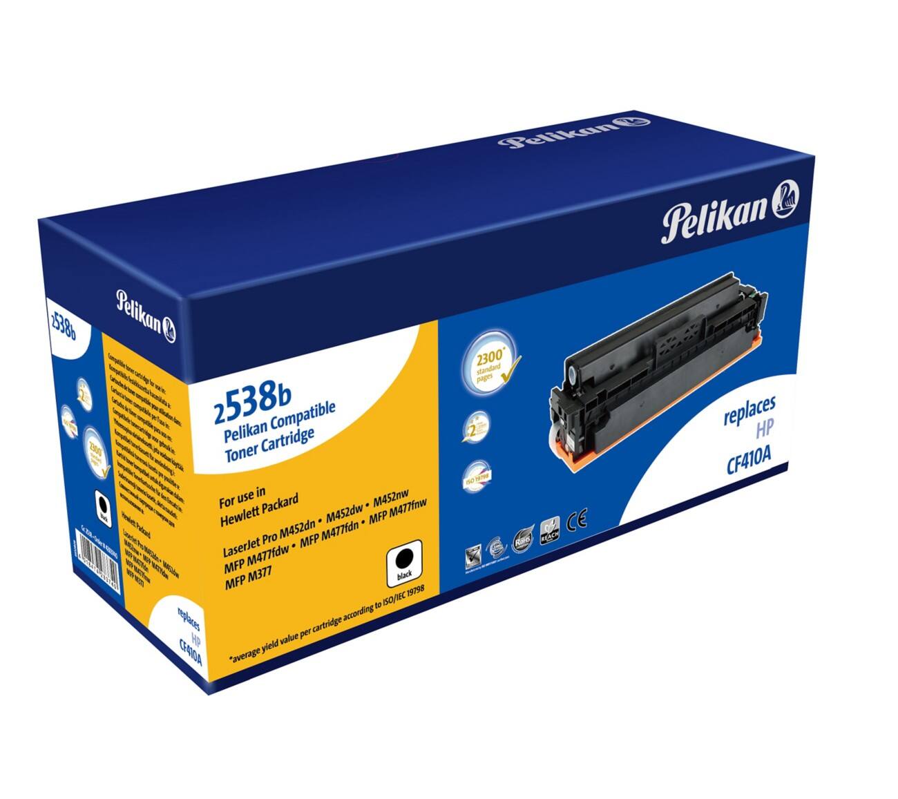 Pelikan Compatibel HP 410A Toner CF410A Zwart