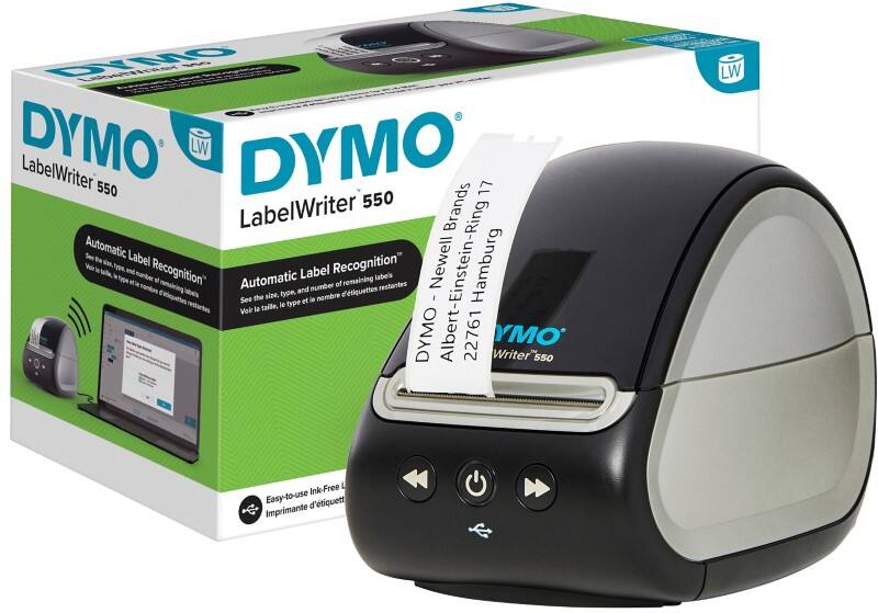 DYMO labelprinter LabelWriter 550 Zwart