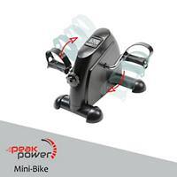 Mini vélo d’entraînement bras et jambes Peak Power MB 50 Noir