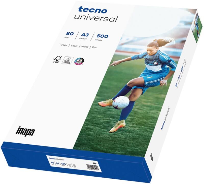 tecno Universal A3 Kopieerpapier Wit 80 g/m² 500 Vellen