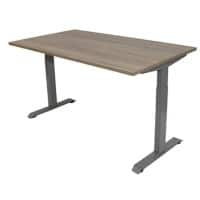 Bureau euroseats Brun Cadre gris 620-840 x 1400 x 800 mm