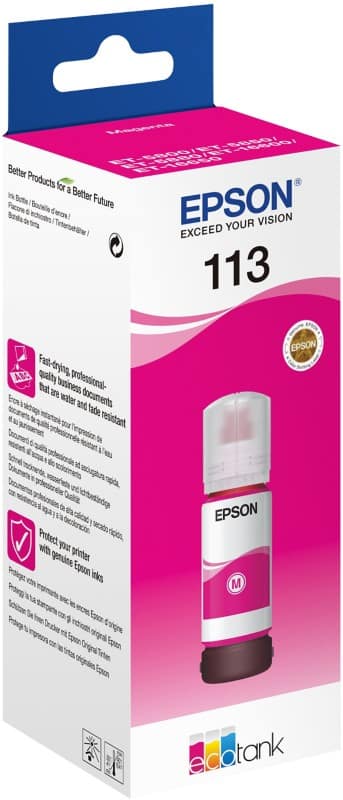 Recharge d'encre Epson 113 D'origine C13T06B340 Magenta