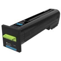 Toner Lexmark D'origine 72K2XCE Cyan