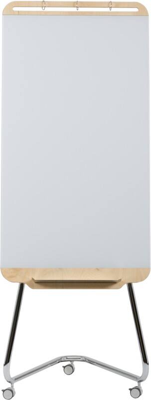 Tableau mobile ARCHYI. Douro Montage au sol Bois, chrome, verre Blanc