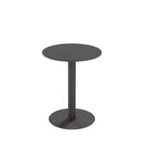 Table de cantine Paperflow Cross Rond 60 x 75 cm Noir