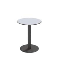 Table de cantine Paperflow Cross Rond 60 x 75 cm Gris