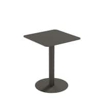 Table de cantine Paperflow Cross Carré 60 x 75 cm Noir