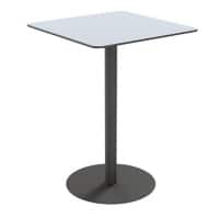 Table de cantine Paperflow Cross Carré 80 x 110 cm Gris