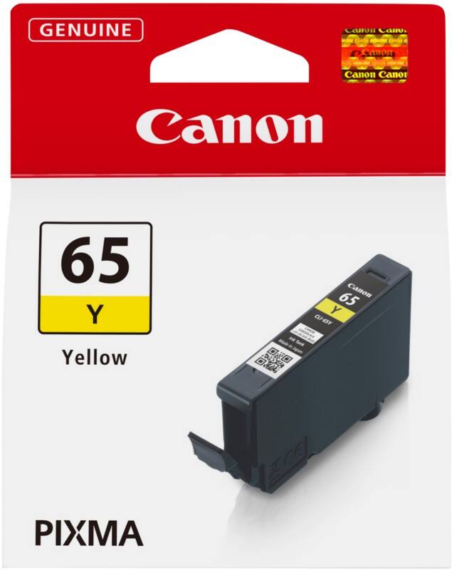 Cartouche jet d'encre CLI-65 D'origine Canon Jaune