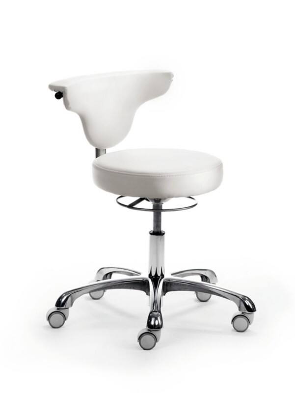 Chaise oscillante mayer sitzmöbel Contact permanent Cuir reconstitué Sans accoudoirs Blanc 110 MyJAZZ