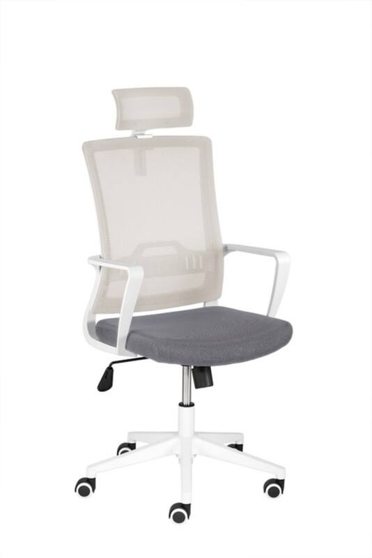 Chaise oscillante mayer sitzmöbel Mécanisme d’inclinaison Tissu Accoudoirs fixes Gris, argenté 120 MyStudio