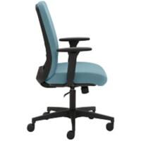 Chaise de bureau Mayer Sitzmöbel Mytriton Avec accoudoirs Tissu Plastique Turquoise
