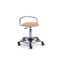 Tabouret de travail Mayer Sitzmöbel myVITO Piètement étoile en métal Brun clair
