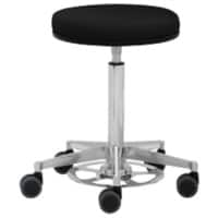 Tabouret pivotant Mayer Sitzmöbel MyPROFI Tissu Piètement étoile en métal Noir