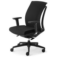 Chaise de bureau Mayer Sitzmöbel myARTI CHAIR Tissu Plastique Piètement étoile Noir